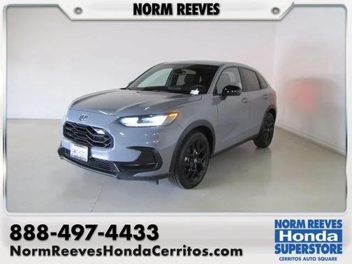Gray 2024 Honda HR-V 2WD Sport