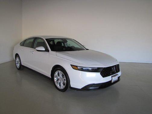 White 2025 Honda Accord LX 1.5T