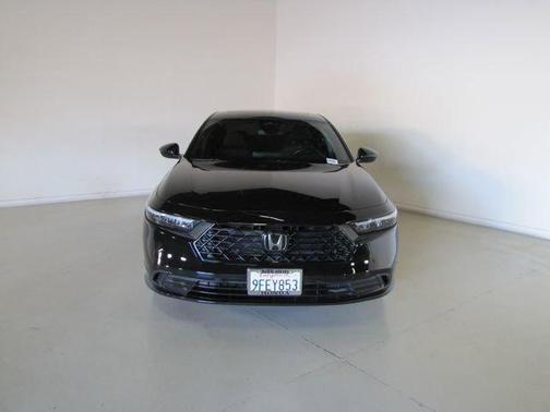 Black 2024 Honda Accord Hybrid Sport