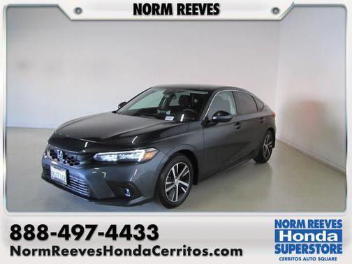 Gray 2023 Honda Civic LX