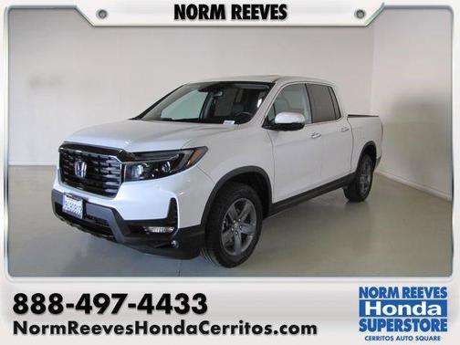 White 2023 Honda Ridgeline RTL-E