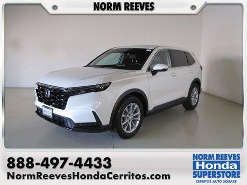 White 2025 Honda CR-V EX-L 2WD