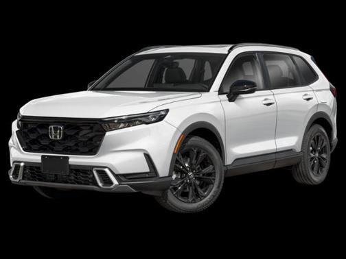 White 2026 Honda CR-V Hybrid Sport Touring AWD