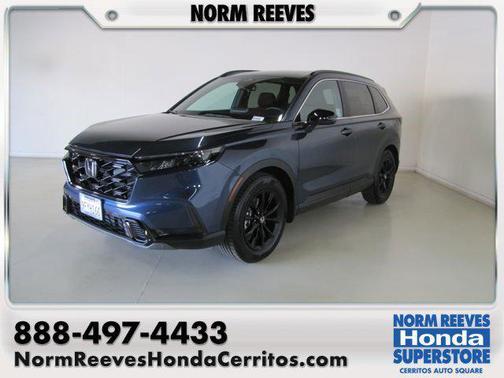 Blue 2023 Honda CR-V Hybrid Sport FWD