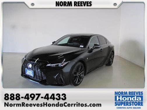 Black 2024 Lexus IS 350 Base