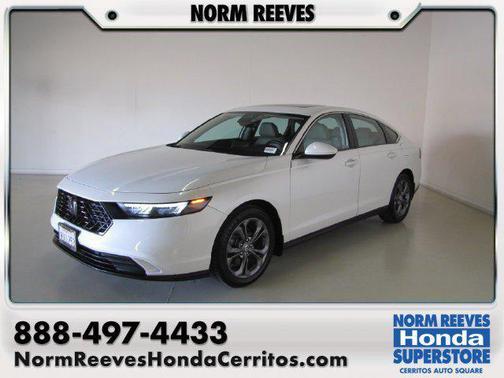 White 2024 Honda Accord EX