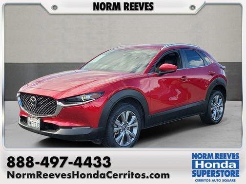 Red 2023 Mazda CX-30 2.5 S Preferred Package