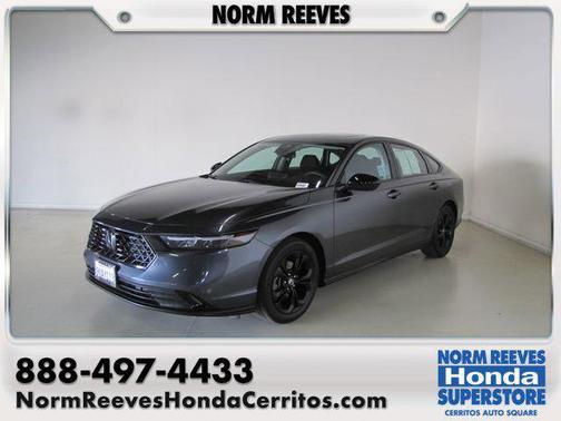 Gray 2025 Honda Accord SE