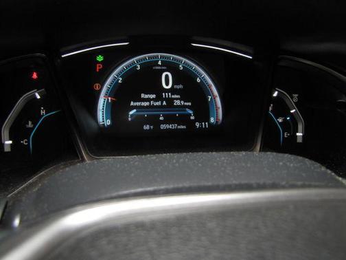 Black 2021 Honda Civic EX