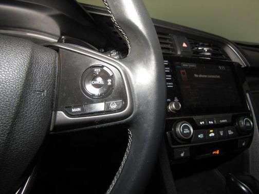 Black 2021 Honda Civic EX