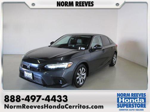 Gray 2024 Honda Civic LX