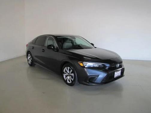 Gray 2024 Honda Civic LX