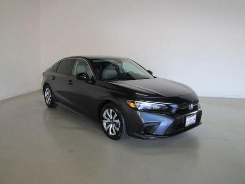 Gray 2024 Honda Civic LX