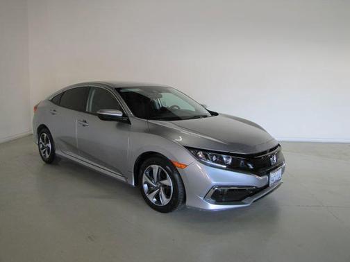 Silver 2021 Honda Civic LX