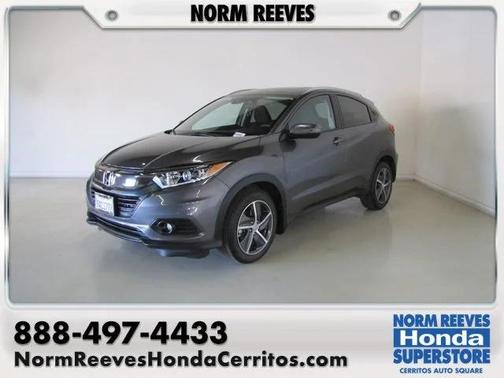 Gray 2022 Honda HR-V EX