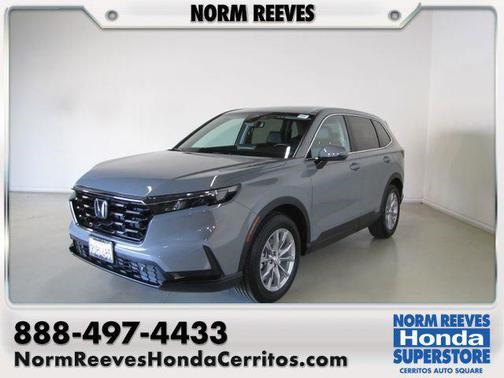 Gray 2025 Honda CR-V EX-L AWD