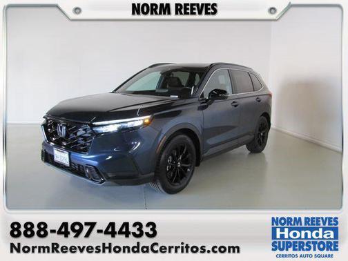 Blue 2024 Honda CR-V Hybrid Sport FWD