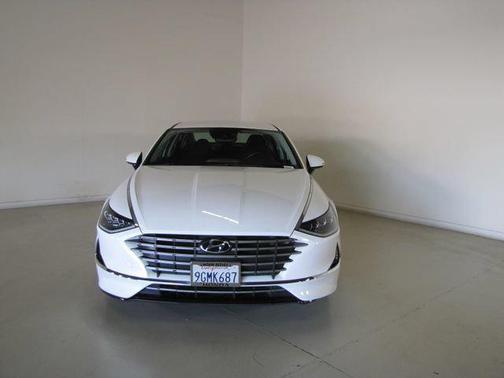 White 2023 Hyundai SONATA Hybrid SE