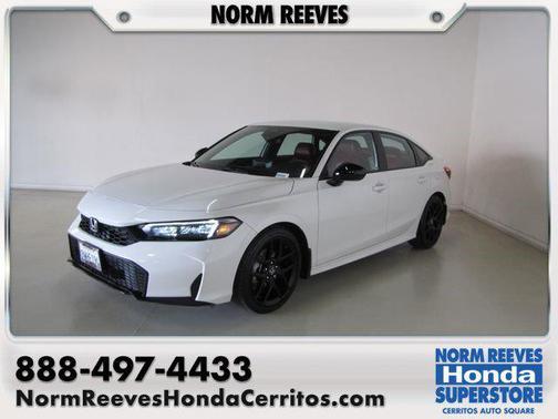 White 2026 Honda Civic Sport