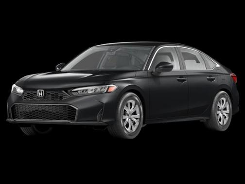 Black 2026 Honda Civic LX