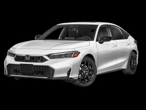 White 2026 Honda Civic Hybrid Sport