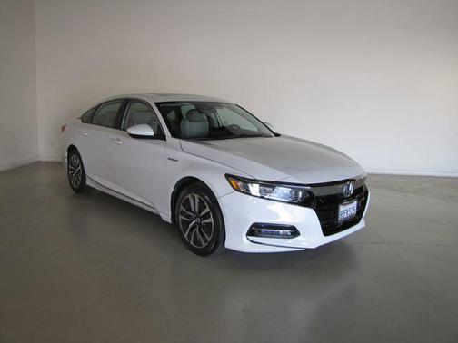 White 2020 Honda Accord Hybrid EX