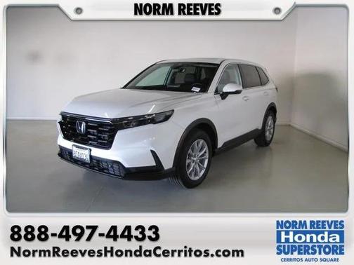 White 2025 Honda CR-V EX-L AWD