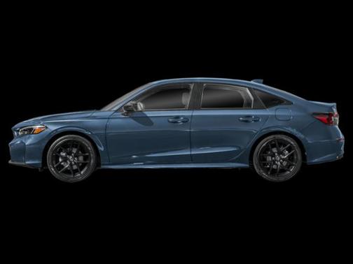 Blue 2026 Honda Civic Hybrid Sport