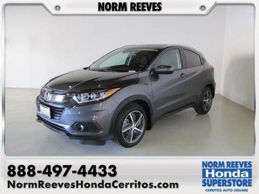 Gray 2021 Honda HR-V EX