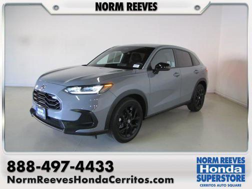 Gray 2024 Honda HR-V 2WD Sport