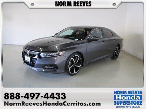 Gray 2020 Honda Accord Sport 1.5T