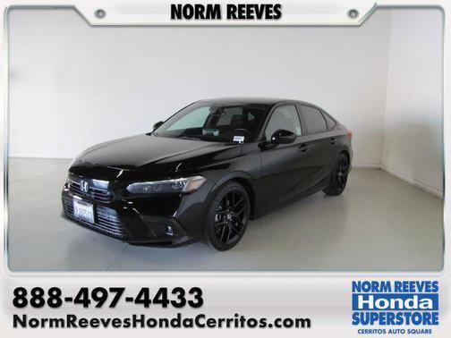 Black 2024 Honda Civic Sport