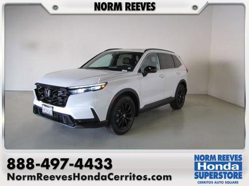 White 2024 Honda CR-V Hybrid Sport AWD