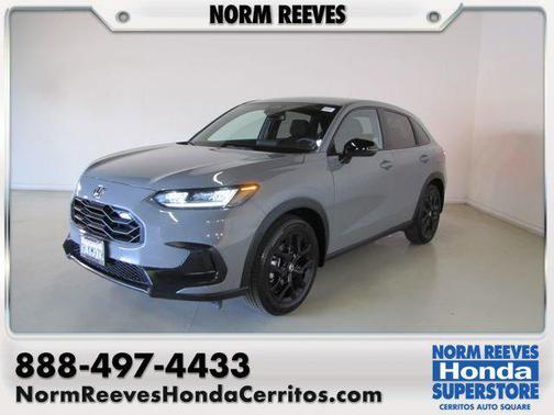 Gray 2024 Honda HR-V 2WD Sport