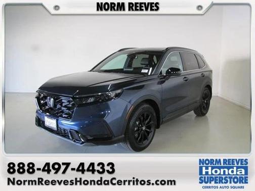 Blue 2025 Honda CR-V Hybrid Sport FWD