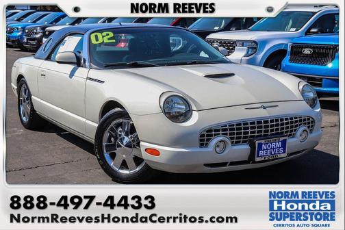 White 2002 Ford Thunderbird Base