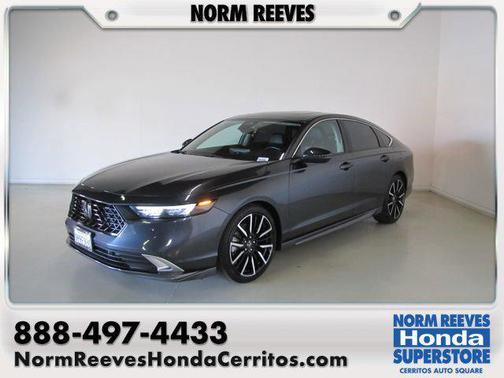Gray 2025 Honda Accord Hybrid Touring