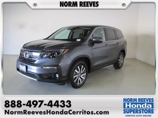 Modern Steel Metallic 2022 Honda Pilot 2WD EX-L