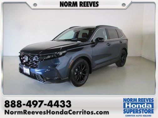 Blue 2025 Honda CR-V Hybrid Sport FWD