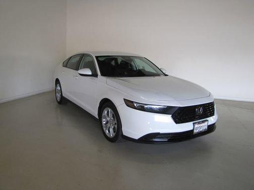 White 2024 Honda Accord LX 1.5T