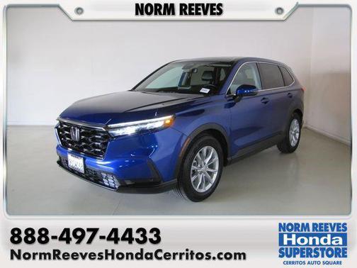 Blue 2025 Honda CR-V EX-L 2WD