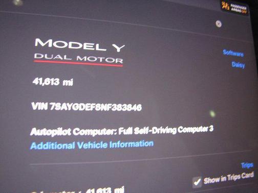 2022 Tesla Model Y Performance Dual Motor All-Wheel Drive