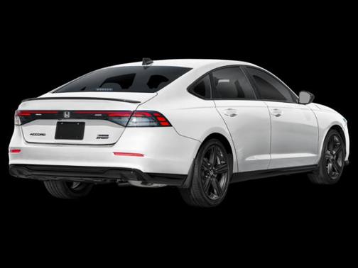 White 2026 Honda Accord Hybrid Sport-L