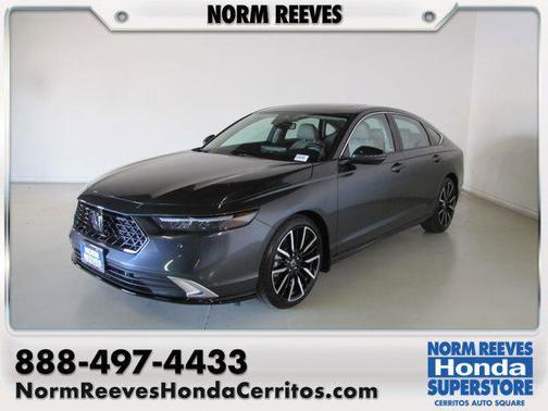 Gray 2025 Honda Accord Hybrid Touring