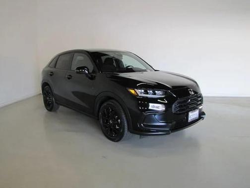 Black 2024 Honda HR-V 2WD Sport
