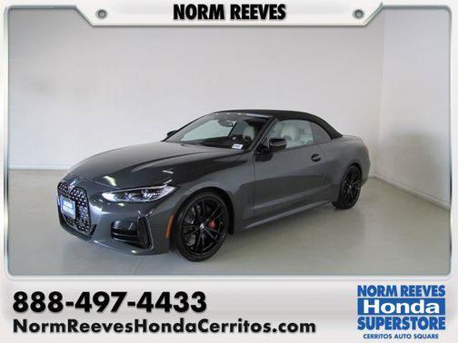 Gray 2021 BMW M440 i
