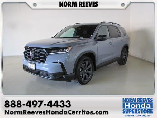 Gray 2025 Honda Pilot Sport