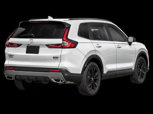White 2027 Honda CR-V Hybrid Sport Touring AWD