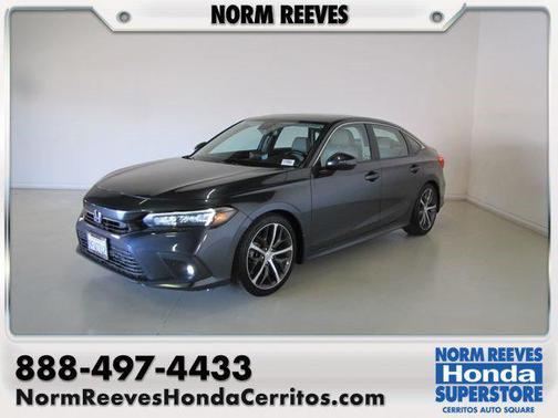 Gray 2023 Honda Civic Touring