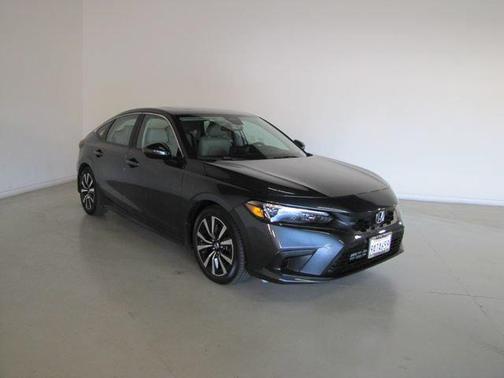 Gray 2022 Honda Civic EX-L